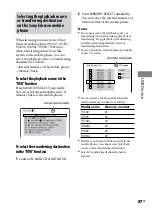 Предварительный просмотр 87 страницы Sony MHC-GZR777D Operating Instruction