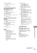 Предварительный просмотр 131 страницы Sony MHC-GZR777D Operating Instruction