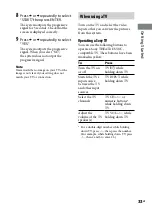 Preview for 33 page of Sony MHC-GZR777DA Operating Instructions Manual