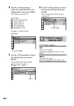 Предварительный просмотр 62 страницы Sony MHC-GZR777DA Operating Instructions Manual