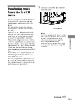 Preview for 73 page of Sony MHC-GZR777DA Operating Instructions Manual