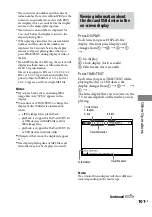 Preview for 101 page of Sony MHC-GZR777DA Operating Instructions Manual