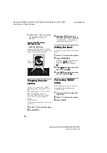 Preview for 18 page of Sony MHC-GZX33D Operating Instructions Manual