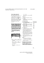 Предварительный просмотр 27 страницы Sony MHC-GZX33D Operating Instructions Manual