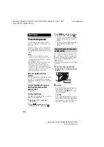 Preview for 32 page of Sony MHC-GZX33D Operating Instructions Manual