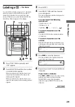 Preview for 29 page of Sony MHC-M100 Operating Instructions Manual