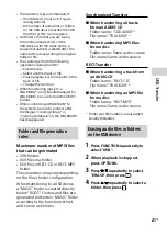 Preview for 21 page of Sony MHC-M20 Operating Instructions Manual