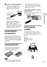 Предварительный просмотр 17 страницы Sony MHC-M20D Operating Instructions Manual