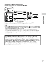 Предварительный просмотр 19 страницы Sony MHC-M20D Operating Instructions Manual