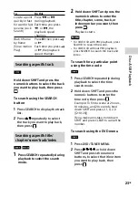 Preview for 23 page of Sony MHC-M20D Operating Instructions Manual