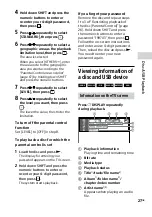 Preview for 27 page of Sony MHC-M20D Operating Instructions Manual