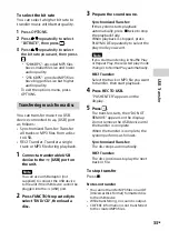 Preview for 33 page of Sony MHC-M20D Operating Instructions Manual