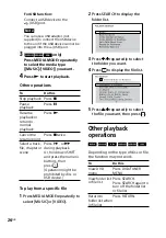 Preview for 26 page of Sony MHC-M40D Operating Instructions Manual