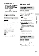 Preview for 29 page of Sony MHC-M40D Operating Instructions Manual