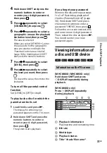 Preview for 31 page of Sony MHC-M40D Operating Instructions Manual