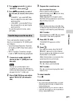 Preview for 37 page of Sony MHC-M40D Operating Instructions Manual