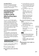 Preview for 51 page of Sony MHC-M40D Operating Instructions Manual