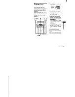 Предварительный просмотр 21 страницы Sony MHC-MC1 - 50 + 1 Cd Mini System Operating Instructions Manual