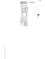 Preview for 25 page of Sony MHC-MC1 - 50 + 1 Cd Mini System Operating Instructions Manual