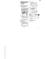 Предварительный просмотр 27 страницы Sony MHC-MC1 - 50 + 1 Cd Mini System Operating Instructions Manual