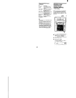 Preview for 28 page of Sony MHC-MC1 - 50 + 1 Cd Mini System Operating Instructions Manual