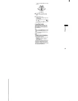 Preview for 29 page of Sony MHC-MC1 - 50 + 1 Cd Mini System Operating Instructions Manual