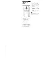 Preview for 40 page of Sony MHC-MC1 - 50 + 1 Cd Mini System Operating Instructions Manual