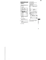 Preview for 41 page of Sony MHC-MC1 - 50 + 1 Cd Mini System Operating Instructions Manual