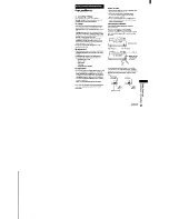 Preview for 47 page of Sony MHC-MC1 - 50 + 1 Cd Mini System Operating Instructions Manual