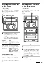 Preview for 19 page of Sony MHC-NX1 Operating Instructions Manual