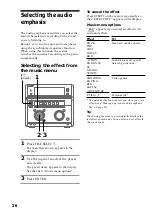 Предварительный просмотр 26 страницы Sony MHC-NX1 Operating Instructions Manual