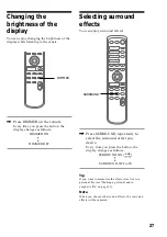 Preview for 27 page of Sony MHC-NX1 Operating Instructions Manual