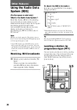 Preview for 30 page of Sony MHC-NX1 Operating Instructions Manual