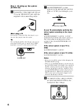 Preview for 6 page of Sony MHC-NX300AV Operating Instructions Manual