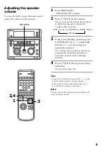 Preview for 9 page of Sony MHC-NX300AV Operating Instructions Manual