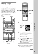 Preview for 21 page of Sony MHC-NX300AV Operating Instructions Manual