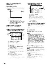 Предварительный просмотр 30 страницы Sony MHC-NX300AV Operating Instructions Manual