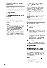 Preview for 32 page of Sony MHC-NX300AV Operating Instructions Manual