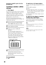 Preview for 34 page of Sony MHC-NX300AV Operating Instructions Manual