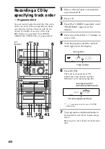 Preview for 40 page of Sony MHC-NX300AV Operating Instructions Manual