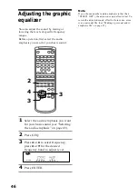 Предварительный просмотр 46 страницы Sony MHC-NX300AV Operating Instructions Manual