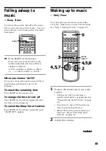 Preview for 49 page of Sony MHC-NX300AV Operating Instructions Manual