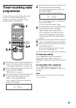 Предварительный просмотр 51 страницы Sony MHC-NX300AV Operating Instructions Manual