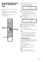 Предварительный просмотр 9 страницы Sony MHC-NX3AV Operating Instructions  (primary manual) Operating Instructions Manual