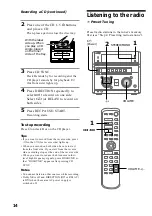 Preview for 14 page of Sony MHC-NX3AV Operating Instructions  (primary manual) Operating Instructions Manual