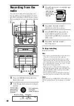 Preview for 16 page of Sony MHC-NX3AV Operating Instructions  (primary manual) Operating Instructions Manual