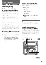 Предварительный просмотр 33 страницы Sony MHC-NX3AV Operating Instructions  (primary manual) Operating Instructions Manual