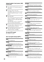 Предварительный просмотр 34 страницы Sony MHC-NX3AV Operating Instructions  (primary manual) Operating Instructions Manual