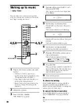 Предварительный просмотр 36 страницы Sony MHC-NX3AV Operating Instructions  (primary manual) Operating Instructions Manual