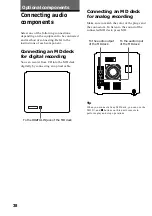 Предварительный просмотр 38 страницы Sony MHC-NX3AV Operating Instructions  (primary manual) Operating Instructions Manual